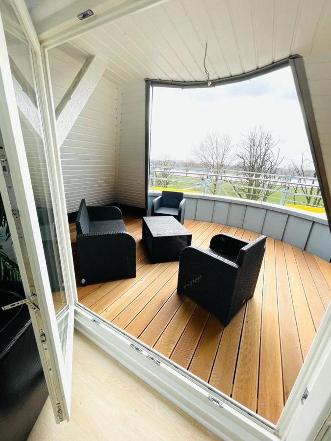 Luxury Rooftop Loft With River View 10min To City