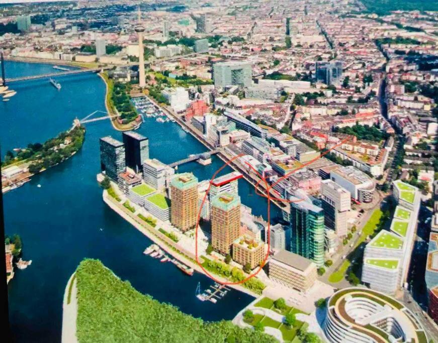 Lux 2bd W/ Rooftop Terrace And Rhine Views! * Düsseldorf