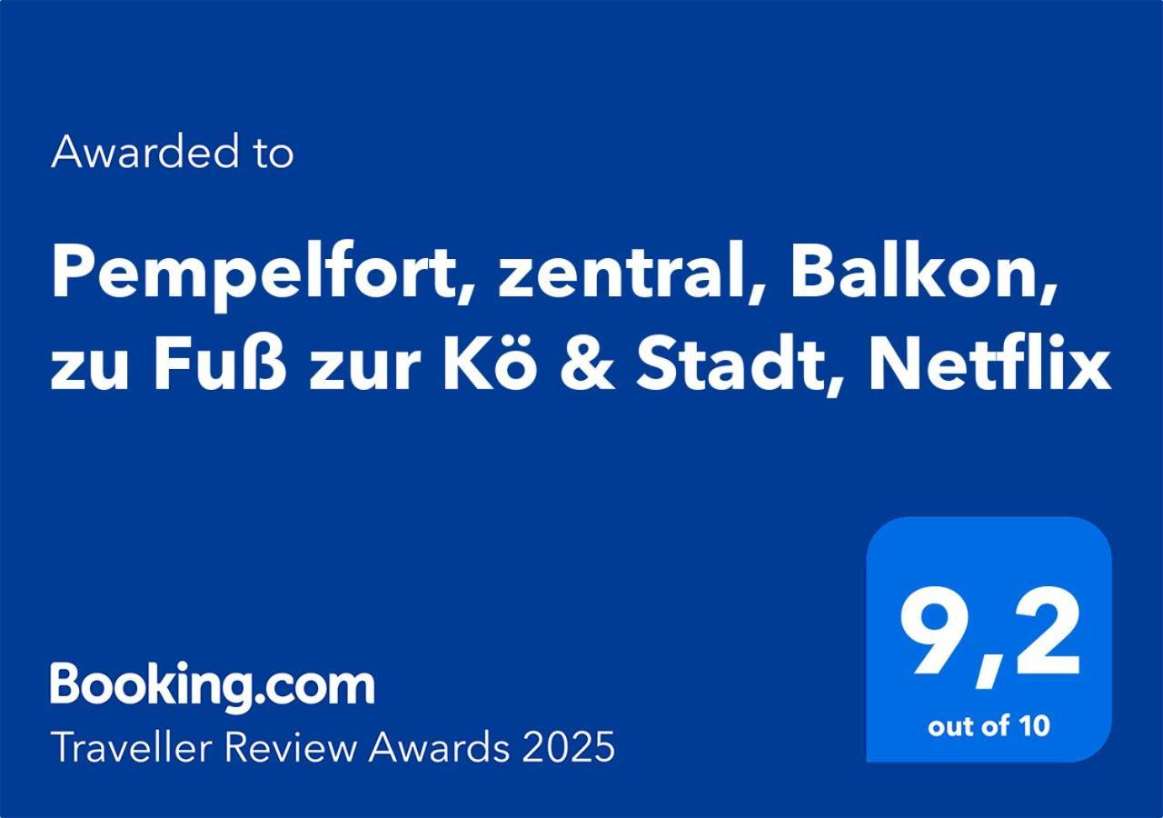 Apartamento Pempelfort, Zentral, Balkon, Zu Fuss Zur Koe & Stadt, Netflix Düsseldorf