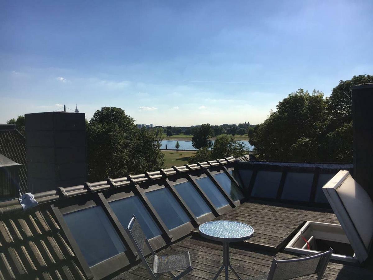 Luxury Rooftop Loft With River View 10min To City * Düsseldorf