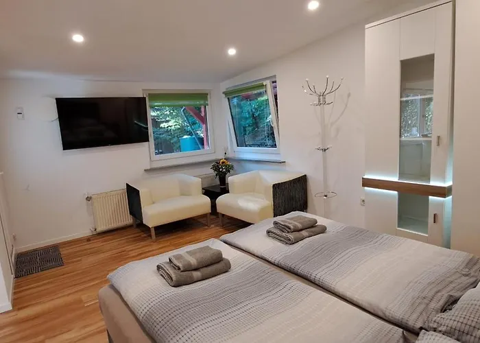 Bungalow An Der Tanne Mit Ueberdachter Terrasse