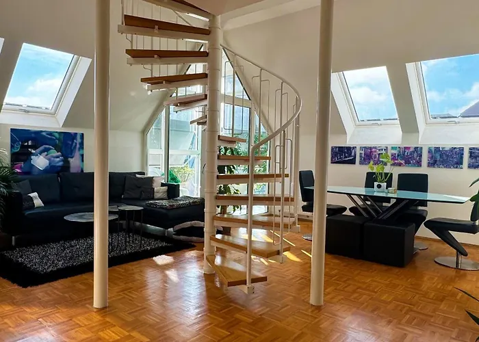 Modern Luxury Duplex In Duesseldorf-Benrath