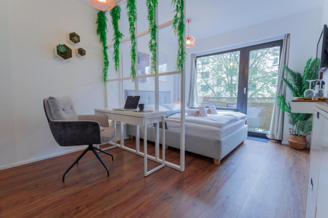 Design Studio Nahe Messe Und Hbf Mit Wlan Und Netflix Apartment *