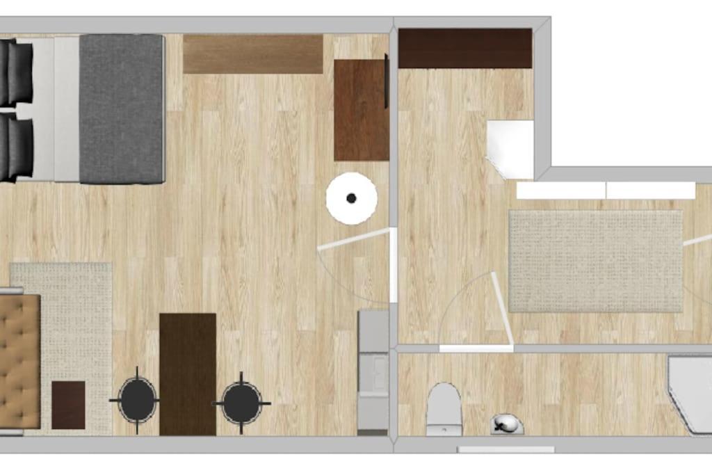 Zentrale In Bilk Mit Neuer Moderner Einrichtung * Dusseldorf
