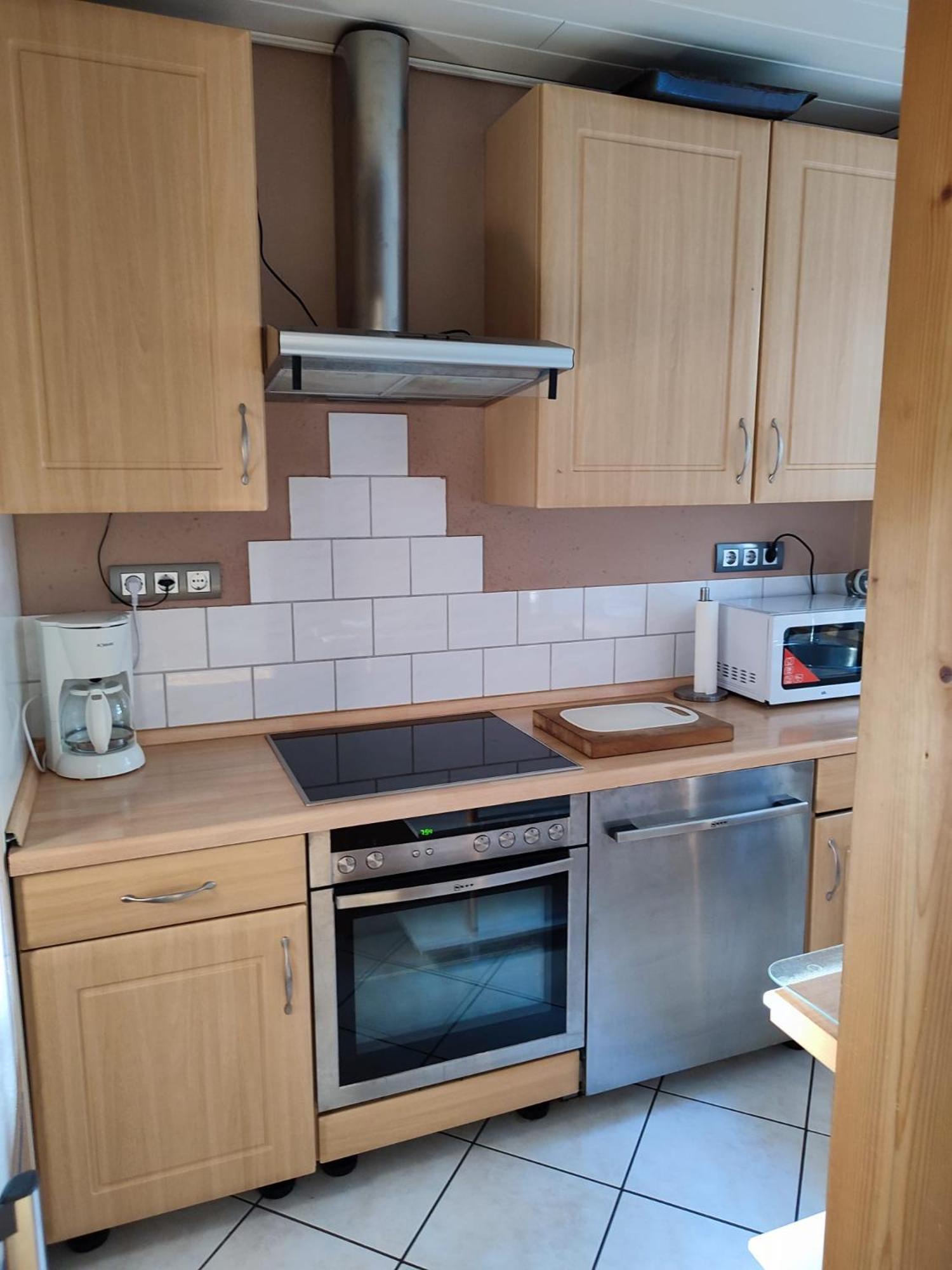 Monteurwohnung Mit Garten 6 Personen Apartment *