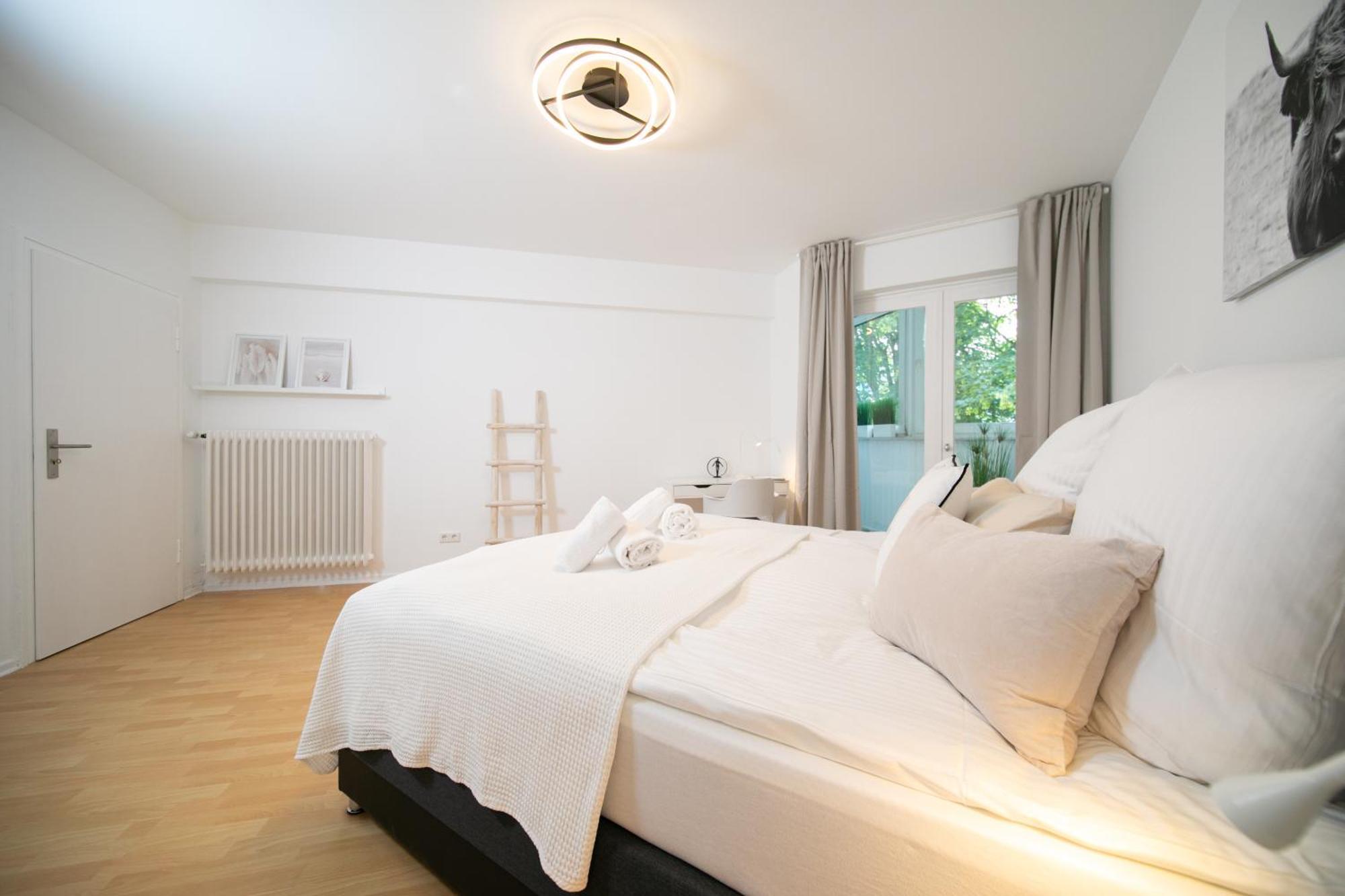 Apartment Bright - Zentral Mit Kueche - 65 Sqm - Messe Dusseldorf