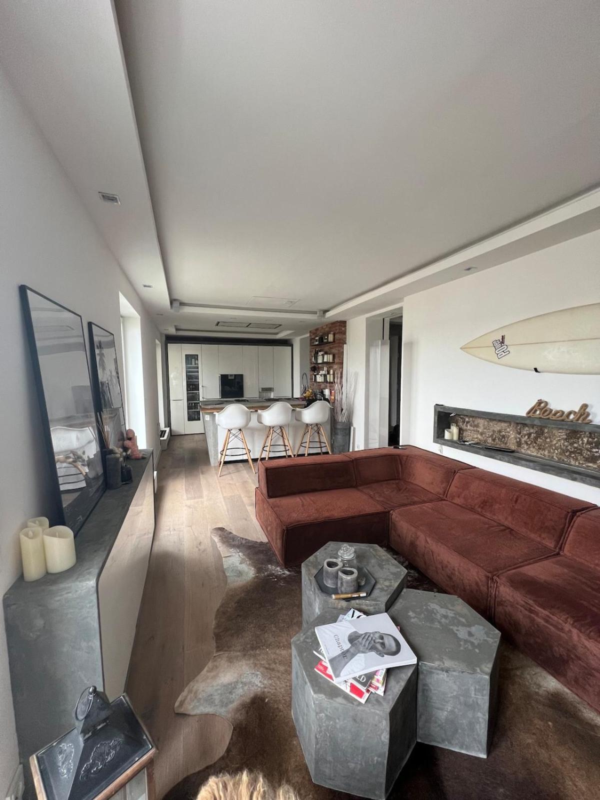 Luxury Loft With Rooftop & Jacuzzi In Center Apartment