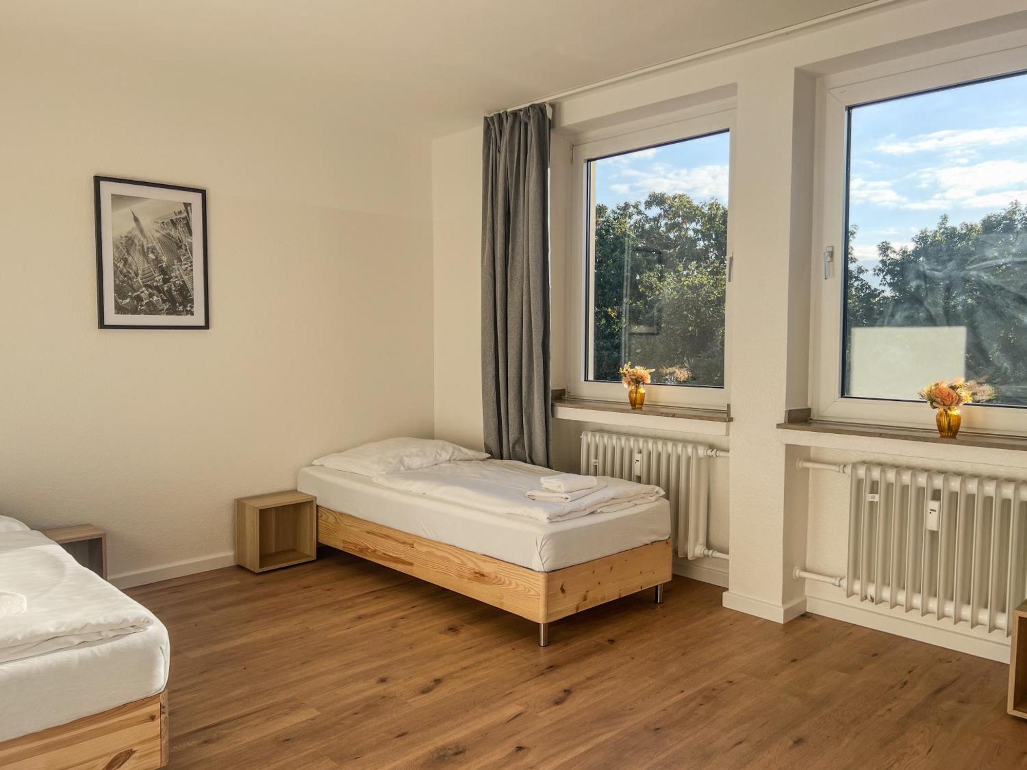 Appartement T&k - - 3 With Private Parking 7min Fair And Airport Dus