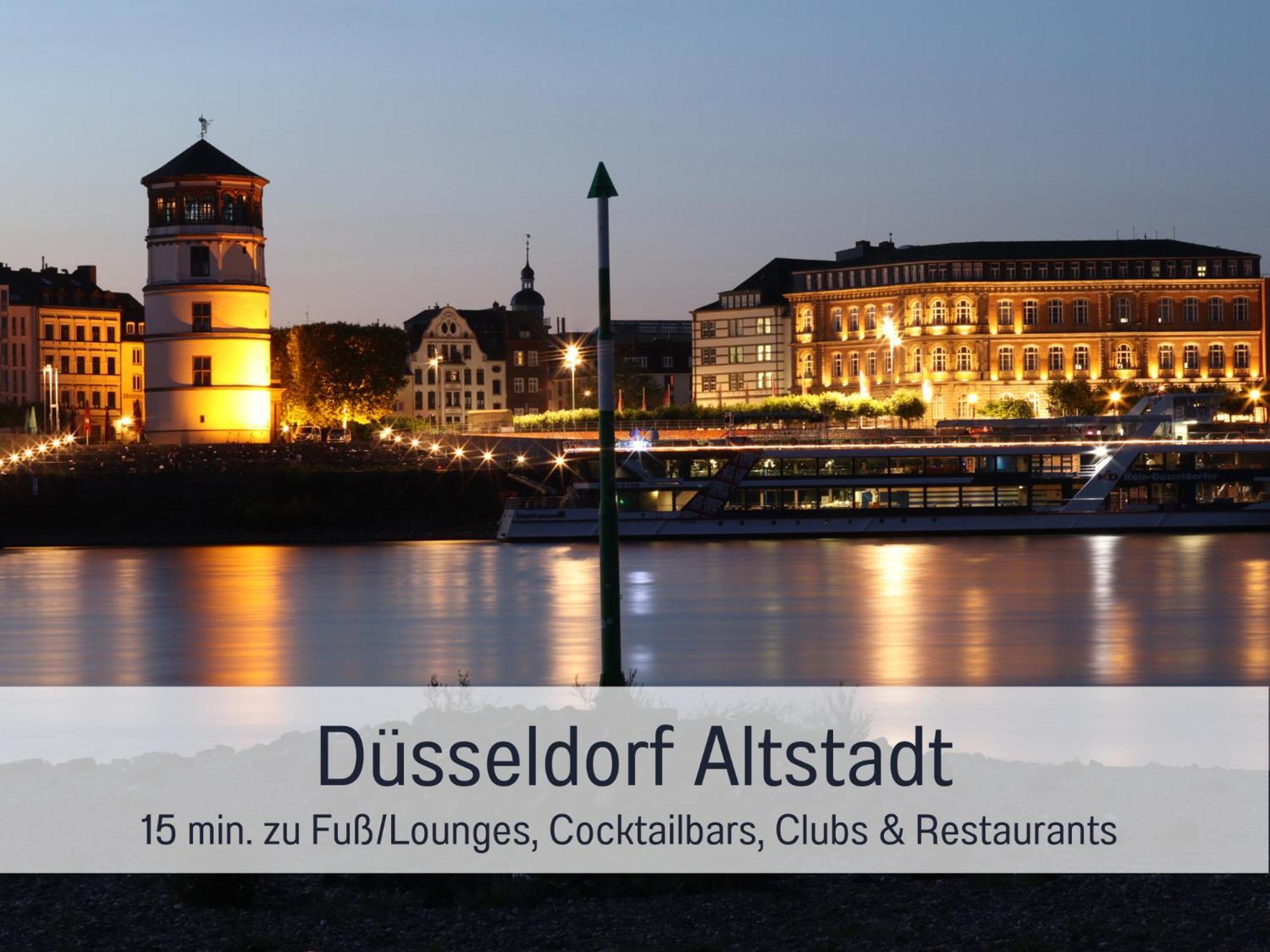 Apartment Fewokoko-privat Zentral Rheinufer Altstadt Messe Landtag Koenigsallee