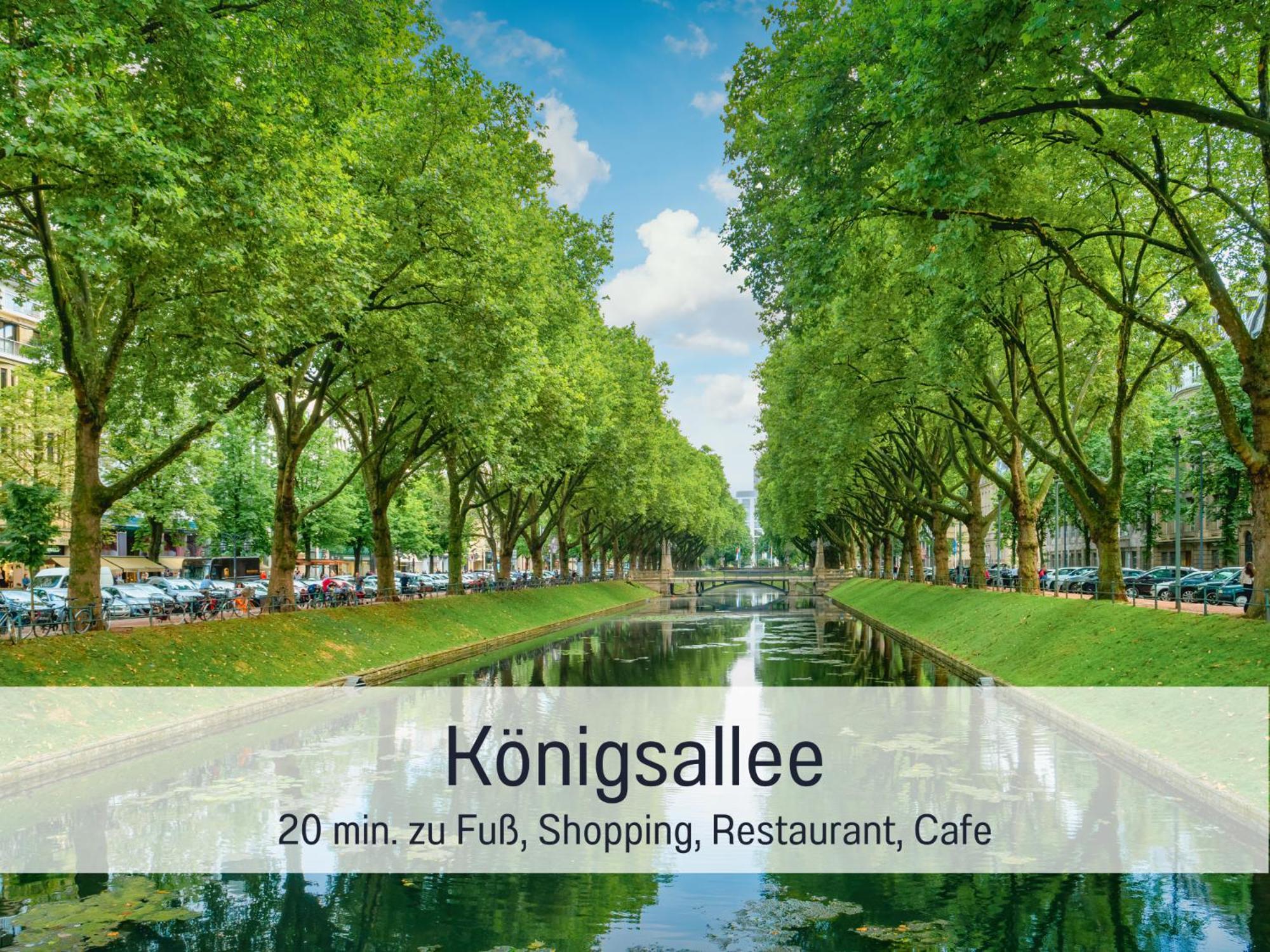 Apartment Fewokoko-privat Zentral Rheinufer Altstadt Messe Landtag Koenigsallee *