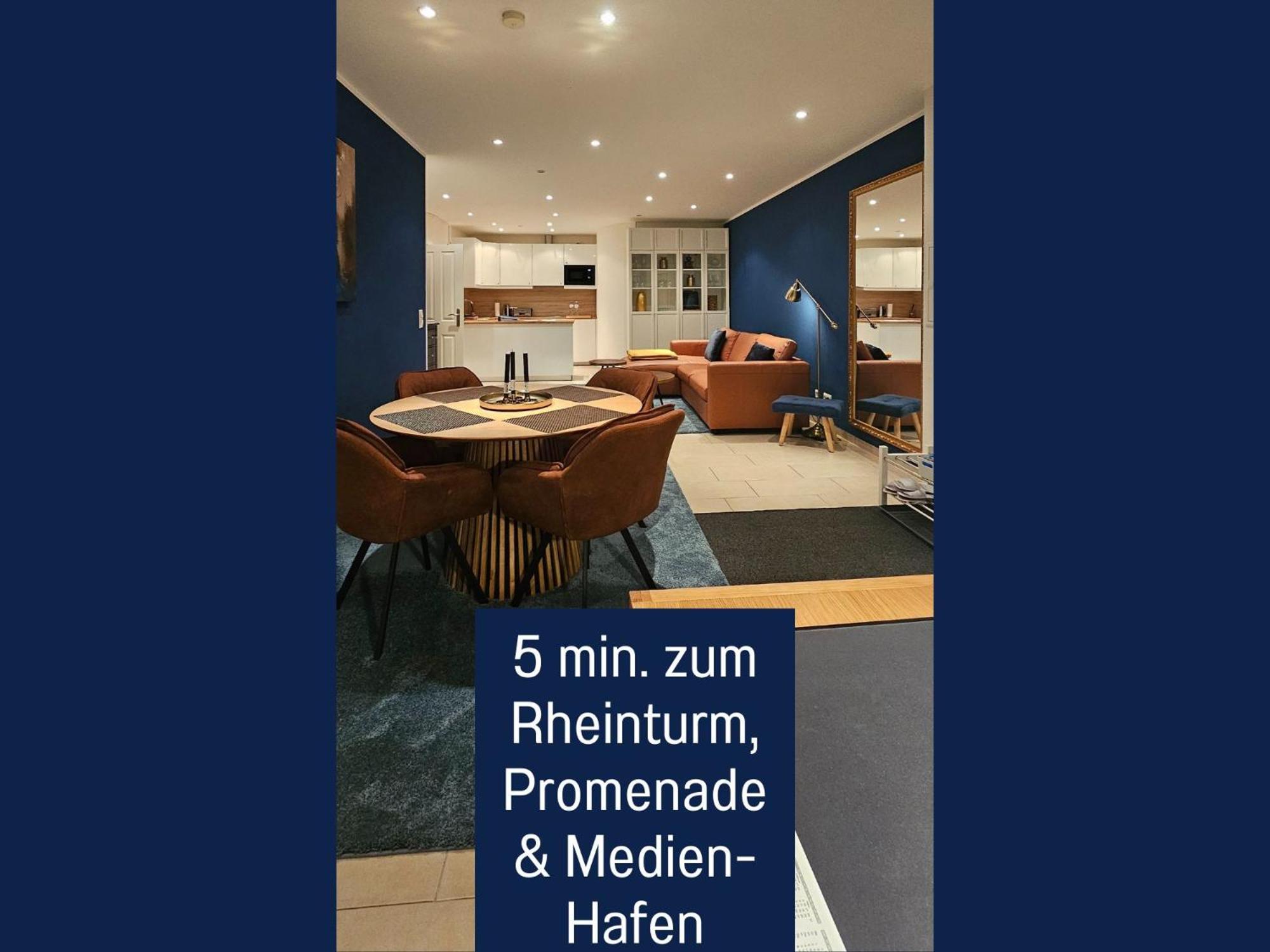 Fewokoko-privat Zentral Rheinufer Altstadt Messe Landtag Koenigsallee Apartment